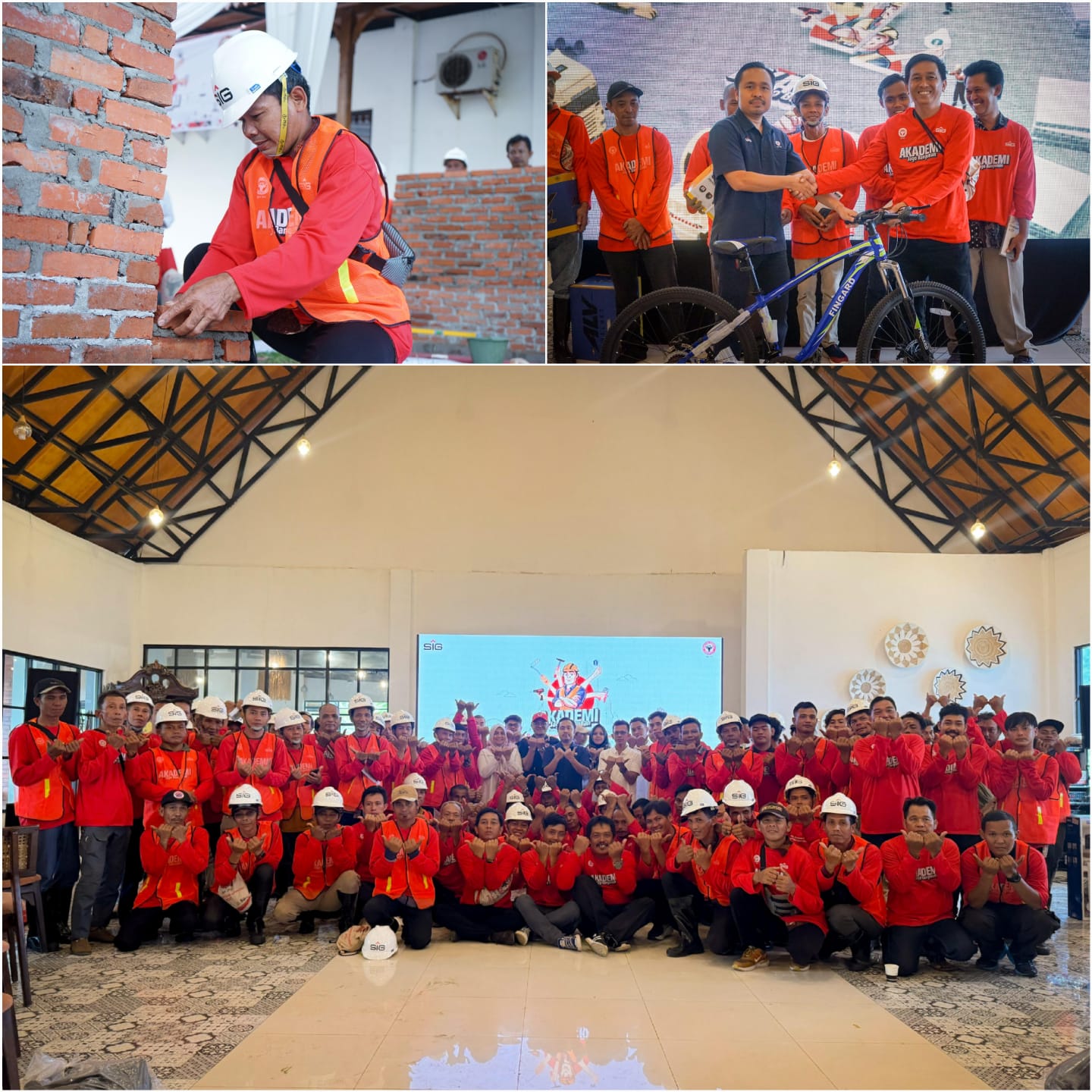 PT Semen Padang Gelar Akademi Jago Bangunan di Bengkulu, Perkuat Kompetensi Tukang