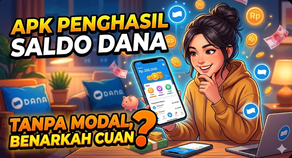 Apk Penghasil Saldo DANA Tanpa Modal