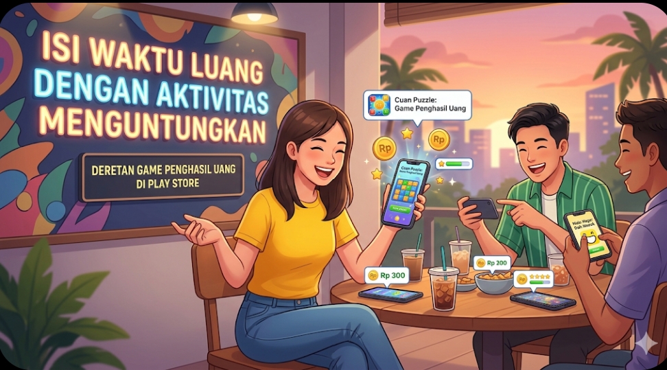 Isi Waktu Luang dengan Aktivitas Menguntungkan, Ini Deretan Game Penghasil Uang di Play Store