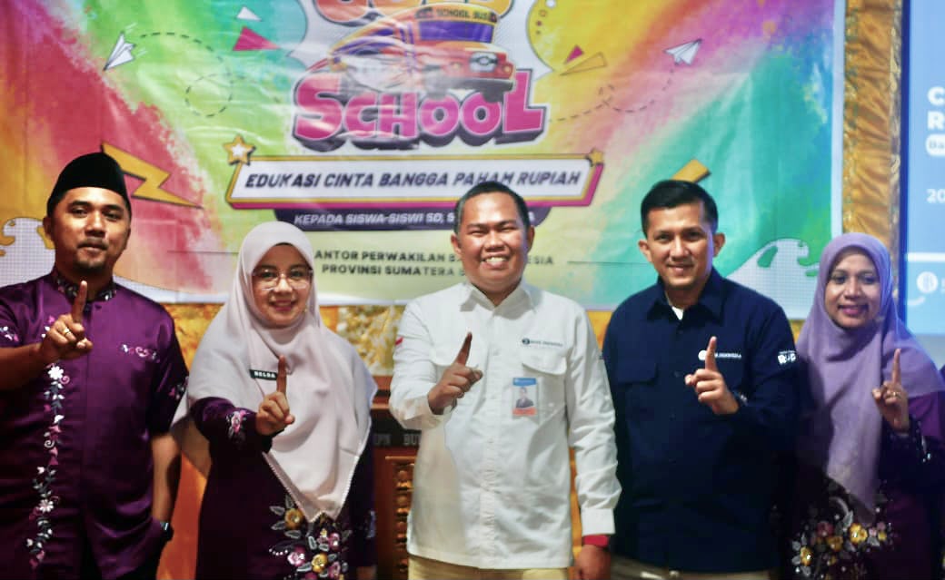 BI Goes To School di SMPN 1 Bukittinggi (Foto: Minangsatu)