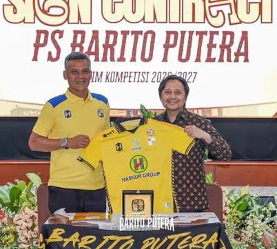 Hendri Susilo dan Yulian Syahreva (Foto: Instagram Barito Putra)