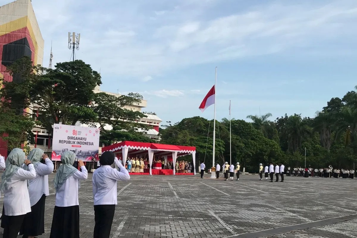 Upacara HUT RI PT Semen Padang (Foto: Istimewa)