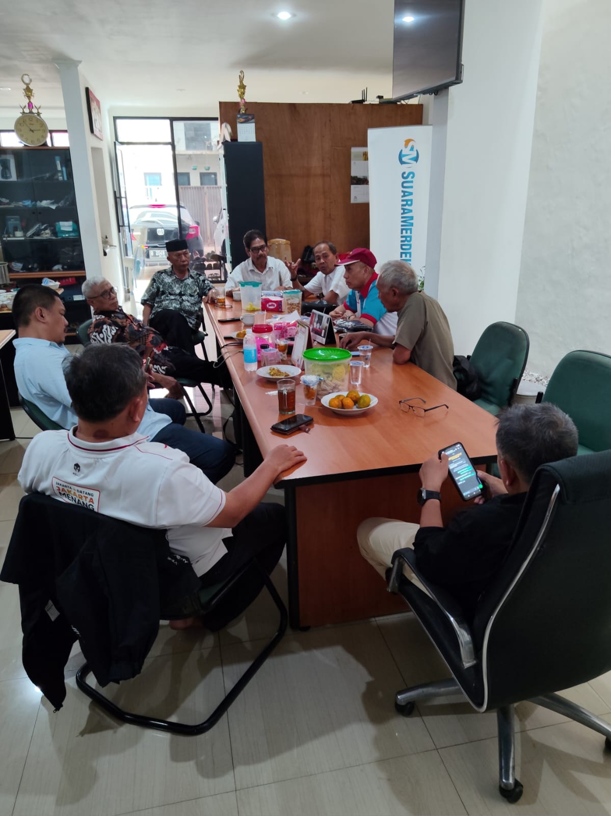 Suasana Dikusi Forum Wartawan Kebangsaan di Jakarta, Rabu (16/9/2026). Foto ist.