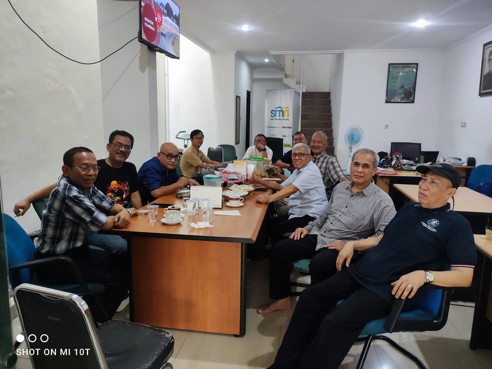 Forum Wartawan Kebangsaan (FWK) dalam diskusi membahas olahraga Indonesia di Asian Games 2026 Jepang. Foto ist.