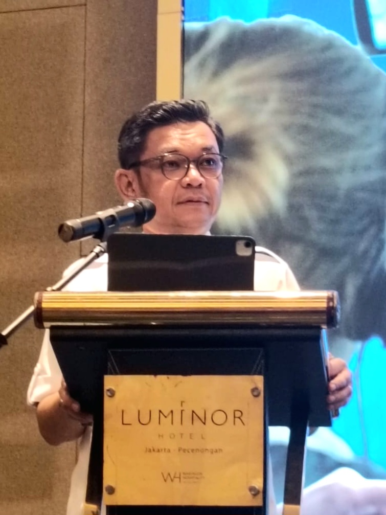 Gubernur Lemhannas RI, Ace Hasan Syadzily, menyoroti materi paparan Rapat Kerja Nasional Forum Wartawan Kebangsaan (FWK) di  Jakarta, Sabtu, 24 Oktober 2026. Foto ist.