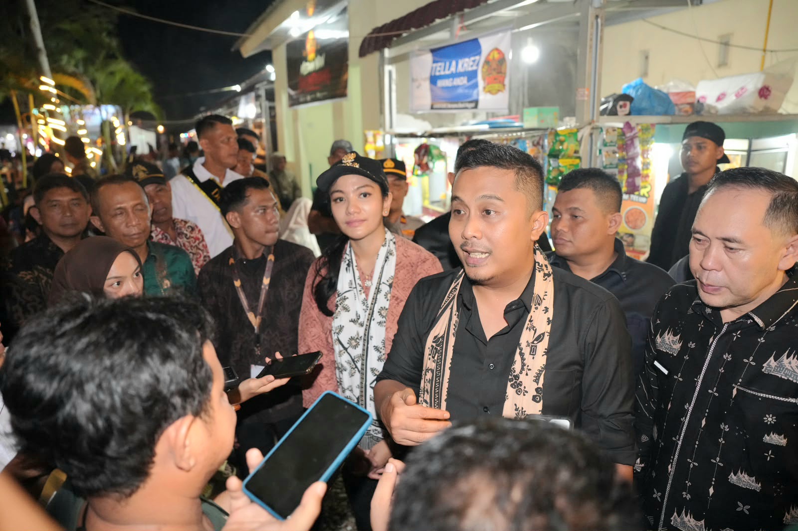 Wagub Sumbar, Vasko Ruseimy, saat melaunching NCH Sungai Duo di Kabupaten Dharmasraya, Jumat (30/10/2026). Foto Adpsb. 