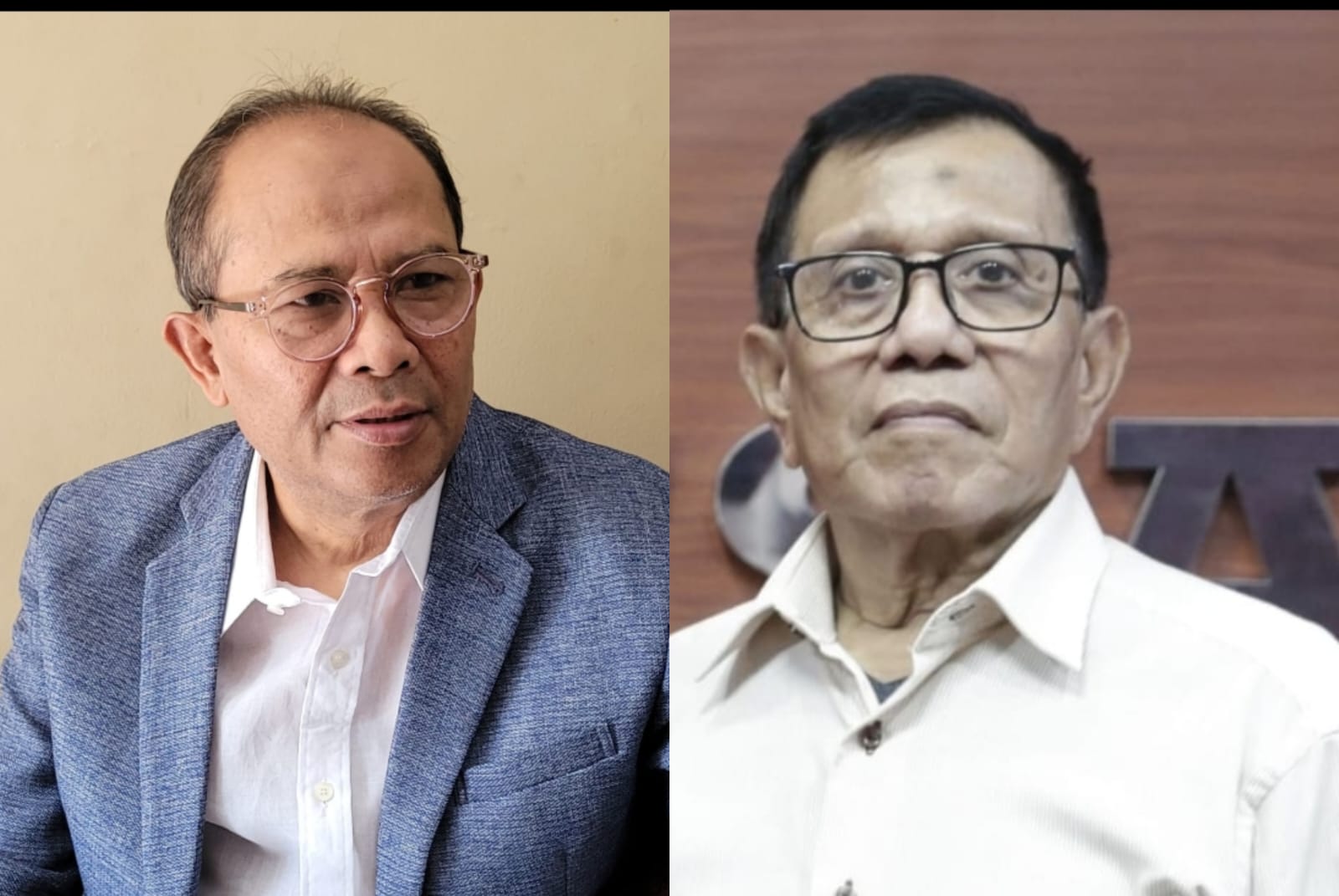 Salah satu pendiri FWK Hendry Ch Bangun (kanan) dan Koordinator Nasional FWK, Raja Parlindungan Pane. Foto ist.