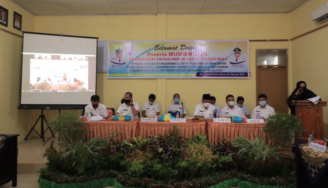 Musrenbang di Kecamatan Payakumbuh Barat