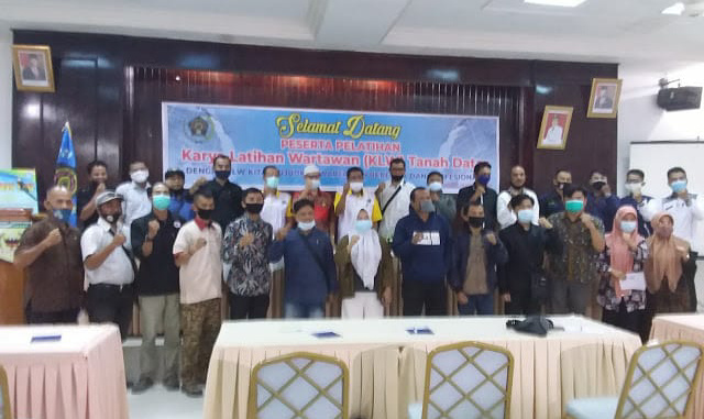 Wartawan Tanah Datar ikuti KLW yang diselenggarakan PWI.