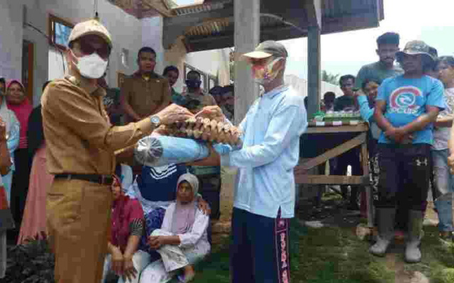 Bupati Limapuluh Kota saat berkunjung ke Kecamatan Lareh Sago Halaban