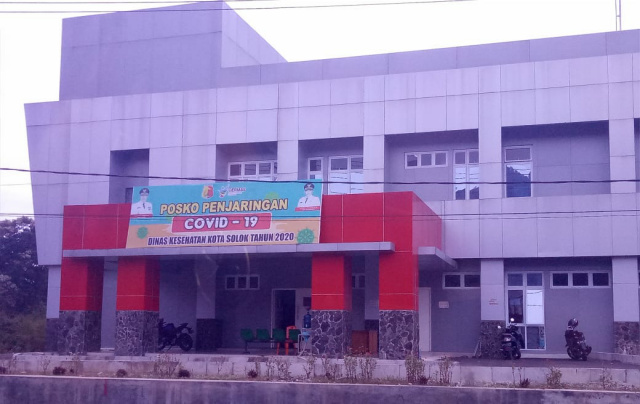 Pusat penanganan covid-19 Kota Solok.
