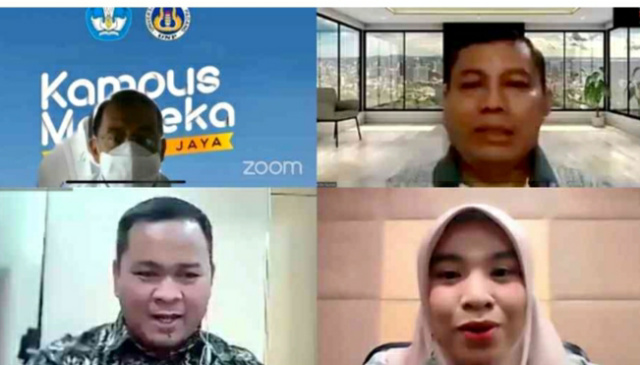 Universitas Negeri Padang selenggarakan webinar dengan tema 3 Aspek Kunci Presentasi yang Sistematis, Menarik dan Berpengaruh Bagi Audiens