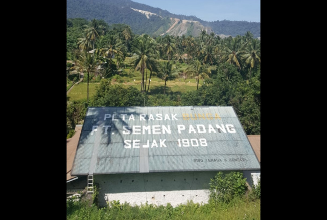 Pembangkit Listrik Tenaga Air (PLTA) Rasak Bungo yang berada di Indarung, Kecamatan Lubuk Kilangan, Kota Padang