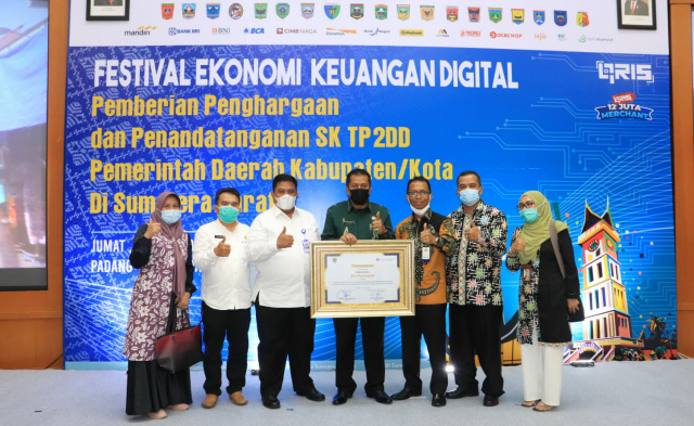 Pemko Payakumbuh terima penghargaan dari Bank Indonesia
