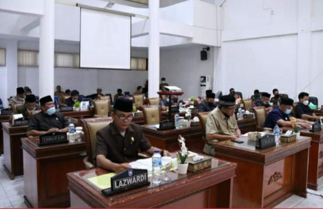 Sidang Paripurna DPRD Kota Sawahlunto
