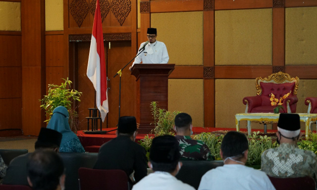 Walikota Bukittinggi Erman Safar saat membuka Musrenbang RPJMD
