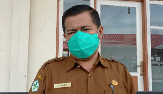Kepala Dinas Kesehatan Kota Payakumbuh dr. Bakhrizal 
