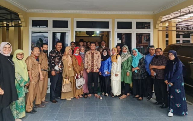 Wakil Bupati Kabupaten Limapuluh Kota, Rizki Kurniawan Nakasri (RKN) bersilaturrahmi dengan kepala sekolah, pengawas TK, SD dan SMP