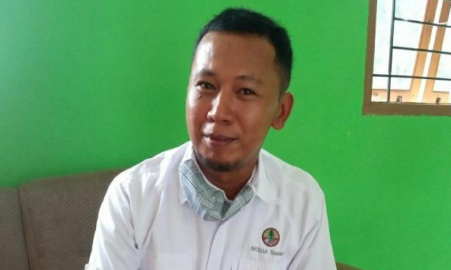 Kepala Balai Konservasi Sumber Daya Alam (BKSDA) Resor Agam, Ade Putra