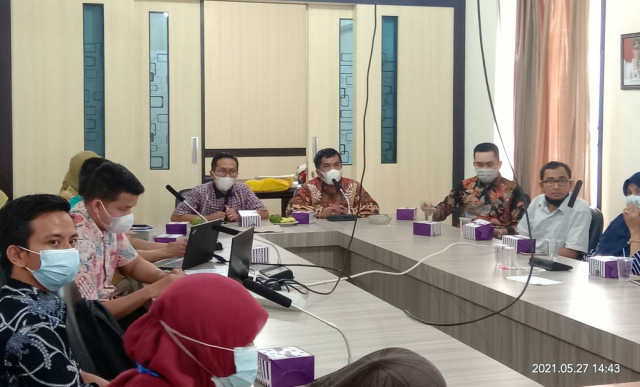 Badan Keuangan Kabupaten Limapuluh Kota menggelar kegiatan sosialisasi sekaligus uji coba E-Persuratan