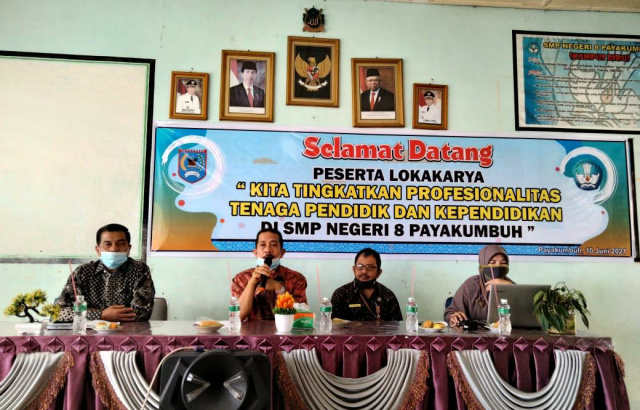 Pemerintah Kota Payakumbuh menggelar lokakarya dengan tema Kita Tingkatkan Profesionalitas Tenaga Pendidik dan Kependidikan.