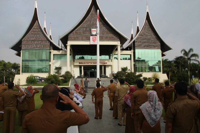 Apel pagi di Pemko Bukittinggi