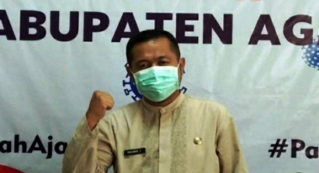 Anggota Bidang Komunikasi Satgas Covid-19 Agam, Khasman Zaini