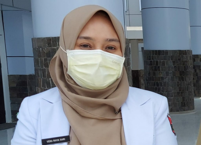 Sekretaris Dinas Kesehatan Kota Bukittinggi, dr. Vera Maya Sari