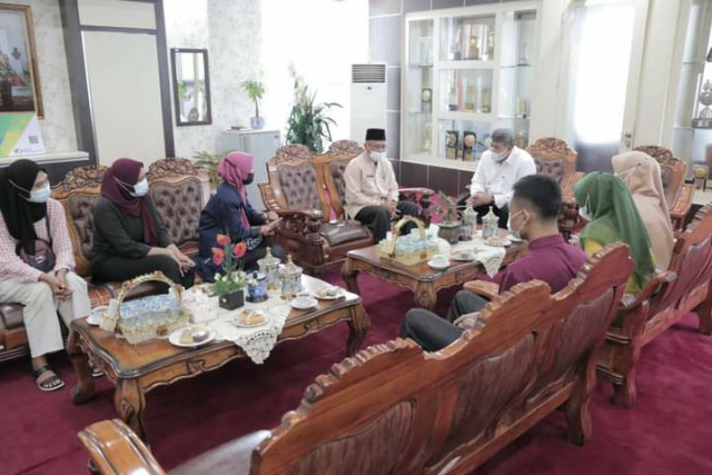 Walikota Solok Zul Elfian Umar terima kunjungan rombongan NYALANESIA Pekanbaru- Propinsi Riau 