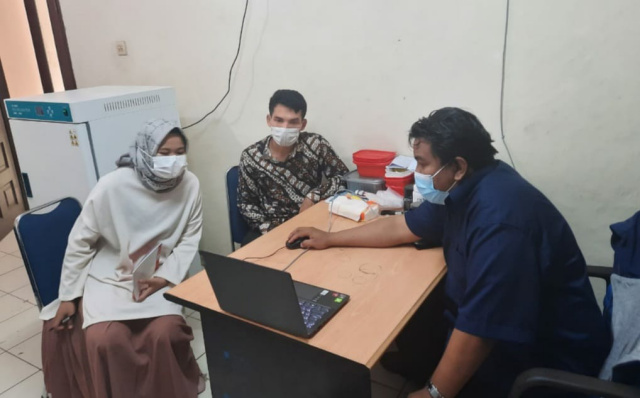 Sivitas Akademika Unand dari Jurusan THP, Jurusan Teknik Pertanian dan Biosistem serta Jurusan Kimia saat FGD