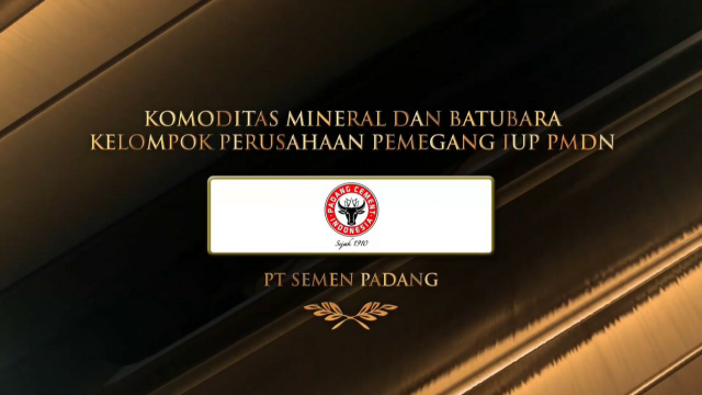 PT Semen Padang meraih penghargaan Prestasi Penerapan Kaidah Teknik Pertambangan Mineral dan Batubara yang Baik Tahun 2021, dari Direktorat Jenderal Minerba dan Batubara, Kementerian ESDM Republik Indonesia
