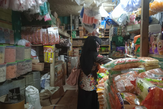 Salah satu toko penjual kebutuhan UKM di Kota Padang Panjang.