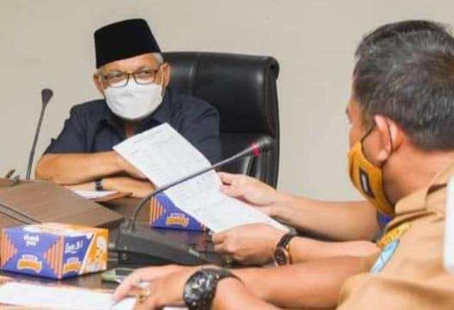 Wakil Walikota Sawahlunto Zohirin Sayuti Pimpin Rakor Percepatan Vaksin Bersama Organisasi Perangkat Daerah