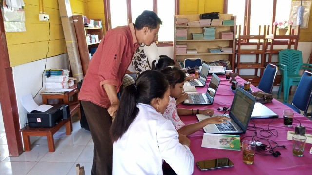 Simulasi Assessment Nasional Berbasis Komputer (ANBK) tingkat sekolah dasar (SD) di Kabupaten Kepulauan Mentawai 