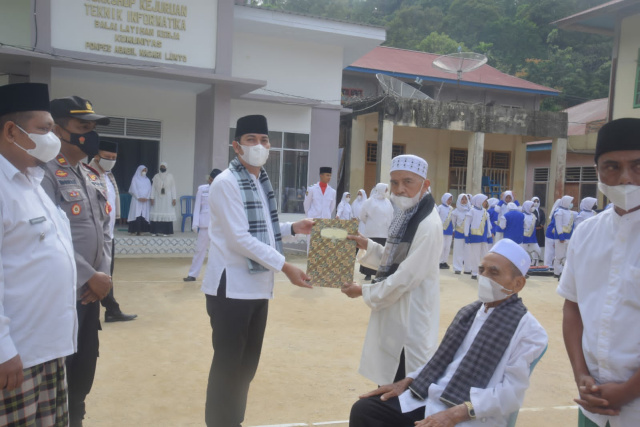 Walikota Deri Asta, saat Upacara Hari Santri Nasional Tingkat Kota Sawahlunto