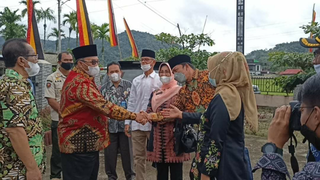 Bupati Pasaman, Benny Utama sambut Tim Penilai LPMN Sumbar