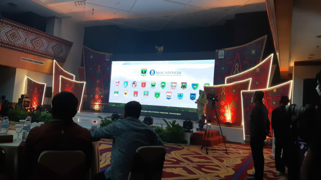 Suasana lounching Sumbar Tujuan Wisata 2023.