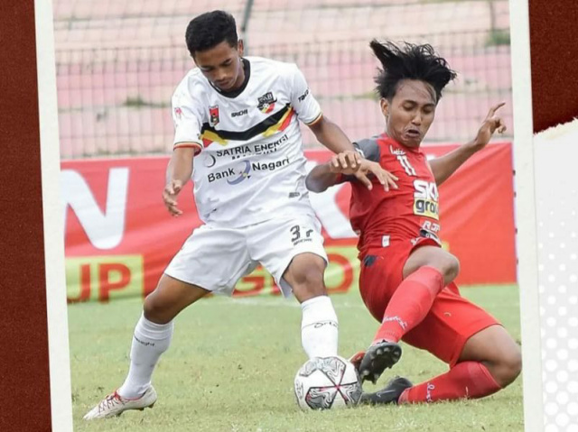 Irvanda Dwi Putra (PSKB), 1 golnya belum bisa menyelamatkan PSKB dari kekalahan atas Persak Kebumen