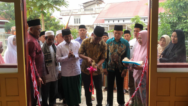 Wakil Walikota Payakumbuh Erwin Yunaz, Jumat (25/2) resmikan Musala Nur Hidayah di Kelurahan Payolansek, Kecamatan Payakumbuh Barat, Kota Payakumbuh