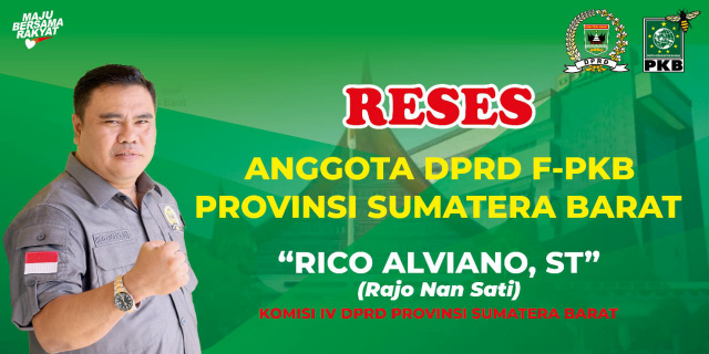 Rico Alviano Anggota Komisi 4 DPRD Sumbar