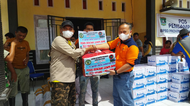 IKP Sumut dan PT ALS Serahkan Bantuan untuk Malampah