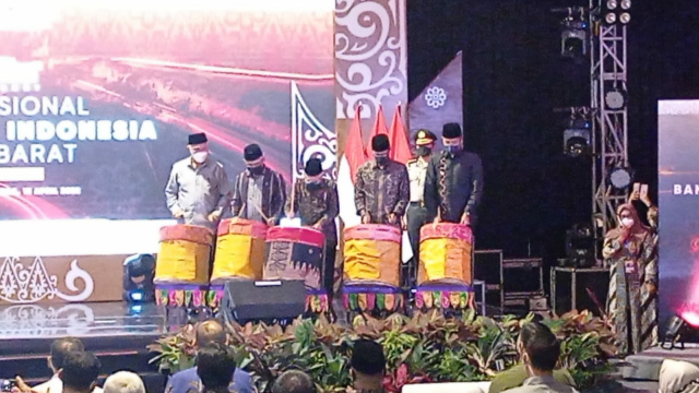 Wapres RI Maruf Amin luncurkan Gernas BBI di Bukittinggi selasa 12/04/2022