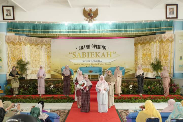 Grand Opening Sabiekah Diniyyah Putri dilaksanakan, Sabtu (16/4/2022).