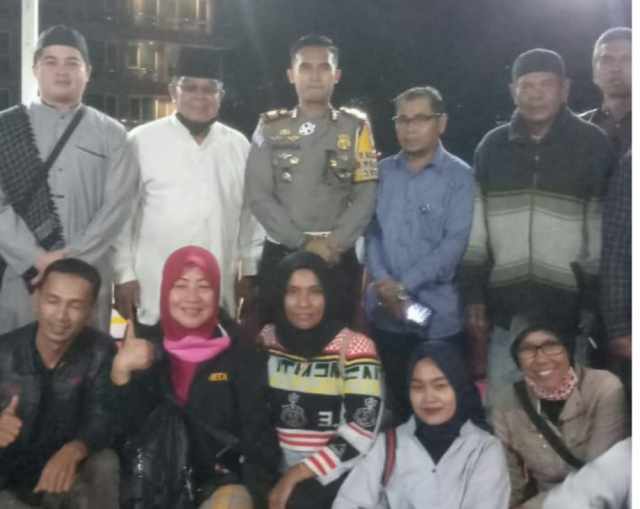 Jajaran Sat Lantas Polrea Bukittinggi buka bersama dengan Anggota PWI Bukuttinggi Selasa (26/04/2022)