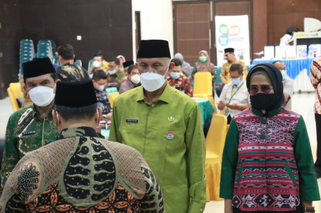 Gubernur Sumbar Mahyeldi dilantik sebagai Pengarah Petugas Penyelenggara Ibadah Haji (PPIH) Sumbar Tahun 2022