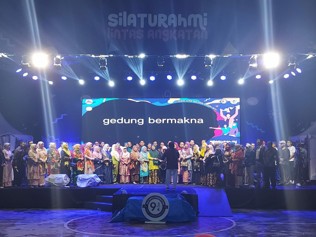 Silaturahmi Lintas Angkat SMA satu Bukittinggi tahun 2022.