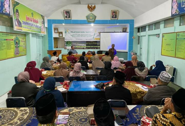 Peserta pelatihan Tahfidz digelar Baznas Padang Panjang.