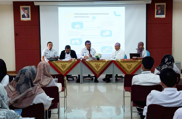 Suasana Rapat Kominfo Dengan PPID se Kota Bukittinggi, Rabu (13/07/2022)