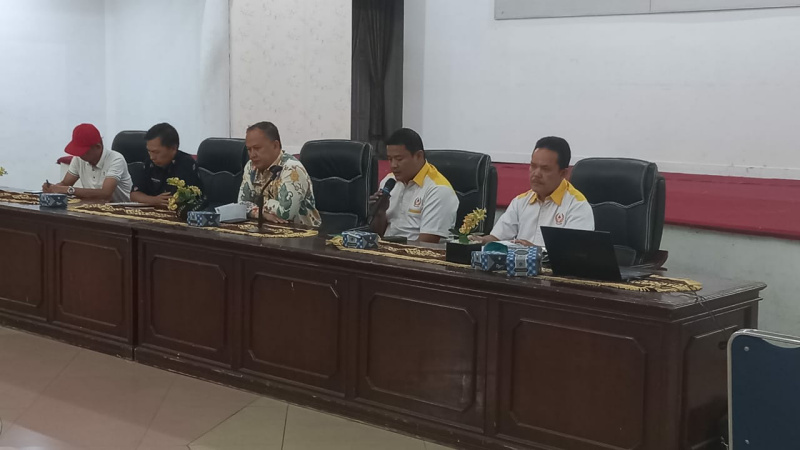 Ketua KONI Pasaman, Tommy Irawan Sandra