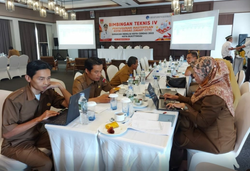 Pemko Bukittinggi selenggarakan Bintek IV Penyusunan Masterplan Smart City